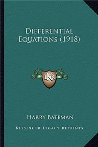 Differential Equations (1918)