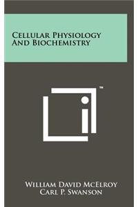 Cellular Physiology and Biochemistry