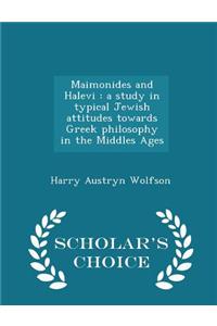 Maimonides and Halevi