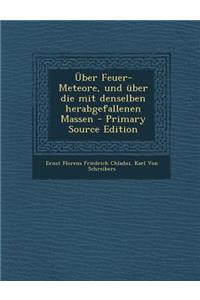 Uber Feuer-Meteore, Und Uber Die Mit Denselben Herabgefallenen Massen