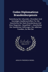 Codex Diplomaticus Brandenburgensis
