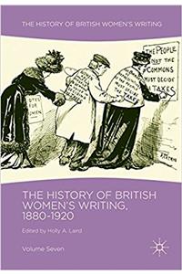 History of British Women's Writing, 1880-1920