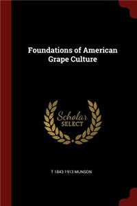 Foundations of American Grape Culture