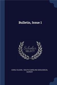 Bulletin, Issue 1