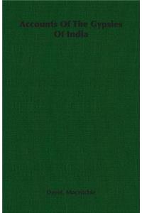 Accounts Of The Gypsies Of India