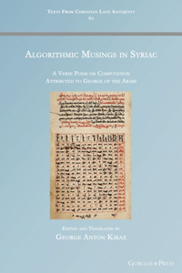Algorithmic Musings in Syriac