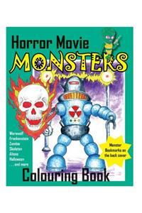 Horror Movie Monsters Colouring Book