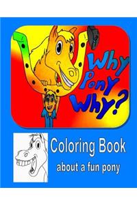 Why Pony Why Coloring Book