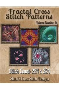 Fractal Cross stitch Patterns Volume Number 12