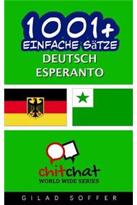 1001+ Einfache Satze Deutsch - Esperanto
