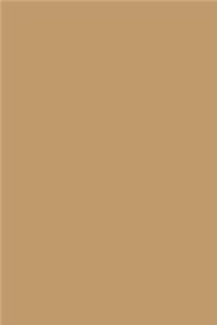 Journal Camel Color Simple Plain Camel Color
