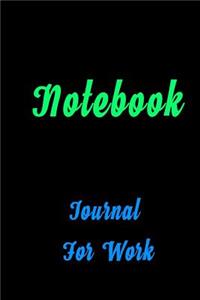 Notebook Journal For Work