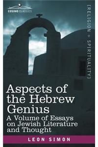 Aspects of the Hebrew Genius