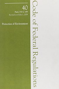 2009 40 Cfr 150-189