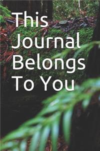 This Journal Belongs To You