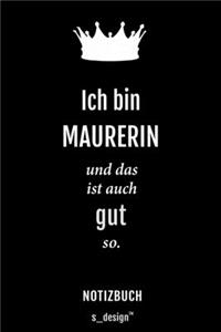 Notizbuch für Maurer / Maurerin
