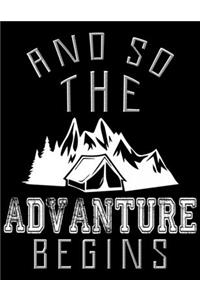 And so the advanture begins