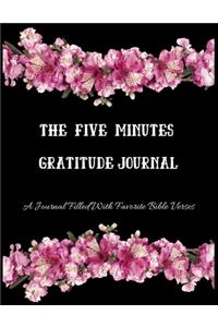The Five Minutes Gratitude Journal