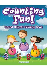 Counting Fun! Round Objects Coloring Book
