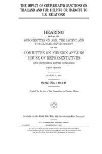 The impact of coup-related sanctions on Thailand and Fiji