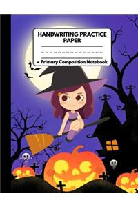 Handwriting Practice Paper Notebook Primary Composition Notebook