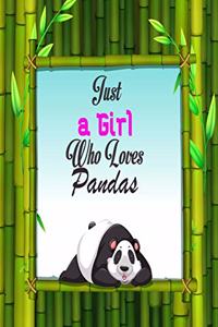 just a girl who loves pandas