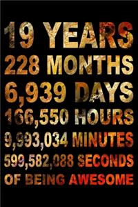 19 Years Of Being Awesome