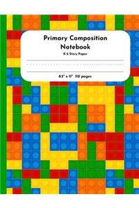 Primary Composition Notebook K-2 Story Paper 8.5