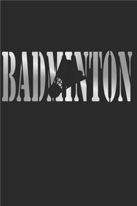 Badminton Notizbuch