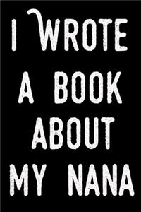 I Wrote a Book about my nana