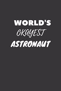 World's Okayest Astronaut Notebook