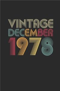 Vintage December 1978
