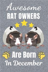 Awesome Rat Owners Are Born In December