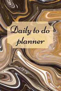 Daily to do planner
