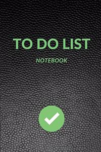 Daily To Do List Notebook