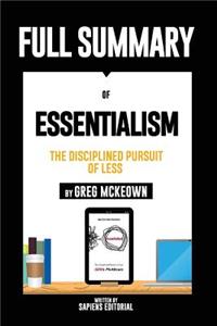 Full Summary of Essentialism