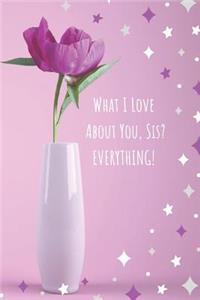 What I Love About You Sis? EVERYTHING!