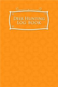 Deer Hunting Log Book