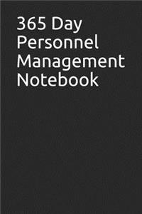 365 Day Personnel Management Notebook
