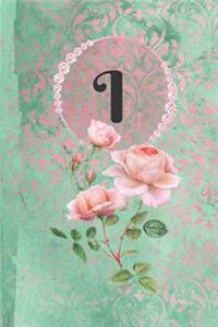 Personalized Monogrammed Letter I Journal
