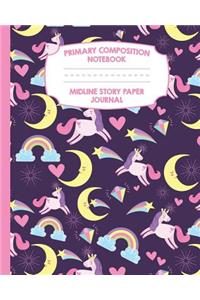 Primary Composition Notebook Midline Story Paper Journal