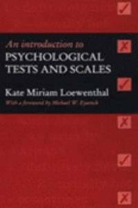 Introduction To Psychological Tests And Scales