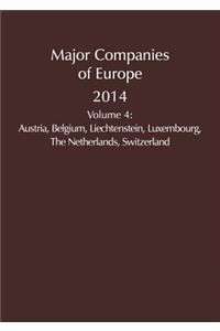 Major Companies of Europe 2014