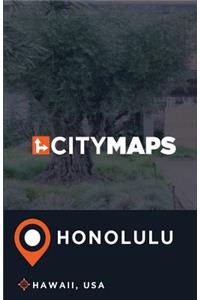 City Maps Honolulu Hawaii, USA