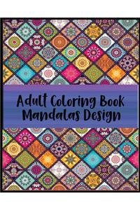 Adult Coloring Book Mandalas Design: 40 Relax Design