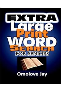 Extra Large Print Word Search for Seniors