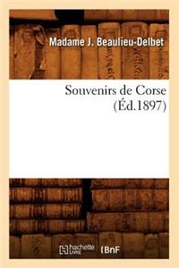 Souvenirs de Corse, (Éd.1897)