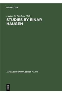 Studies by Einar Haugen