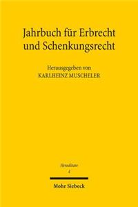 Jahrbuch fur Erbrecht und Schenkungsrecht