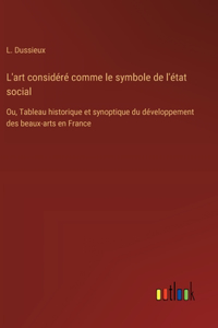 L'art considéré comme le symbole de l'état social